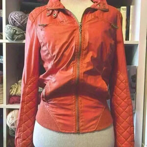 Guess Jacket, size‎ XS, worn once. Very soft. Color Coral.